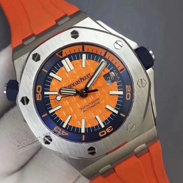 愛彼複刻男士腕表 Audemars Piguet BF大廠皇家橡樹離岸型15703系列男表  gjs2002